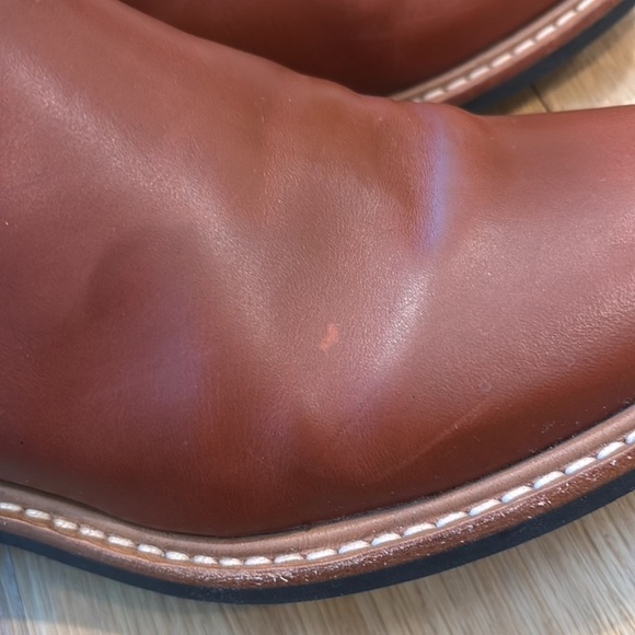 Nisolo Boots Carmen Chelsea Ankle Booties Brown Leather Size 7.5 - Picture 7 of 11